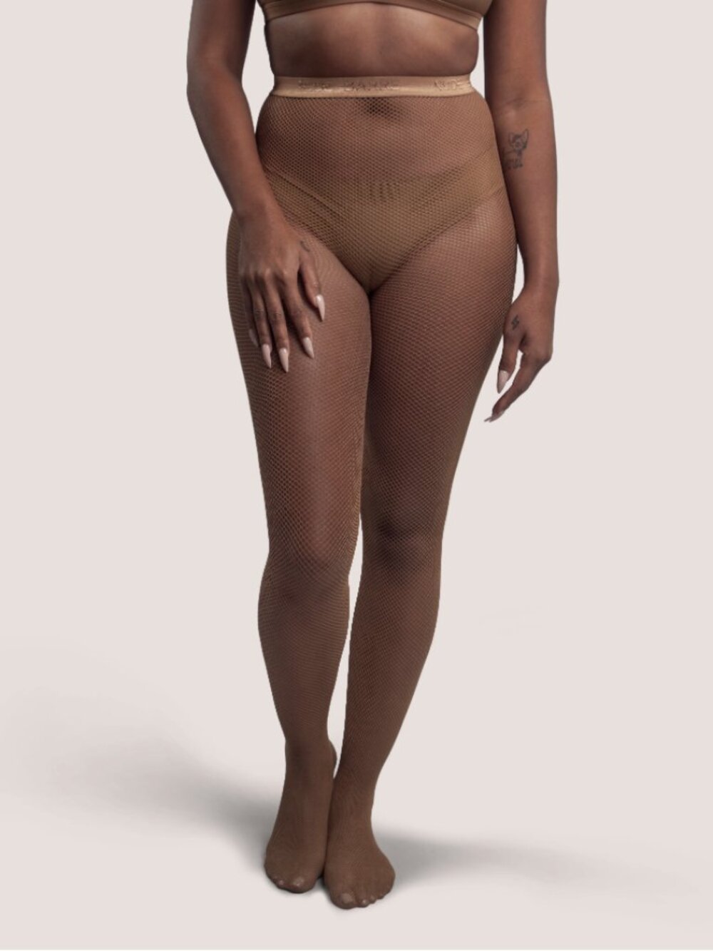 Nude Barre Fishnet Tights 2PM S/M NWT